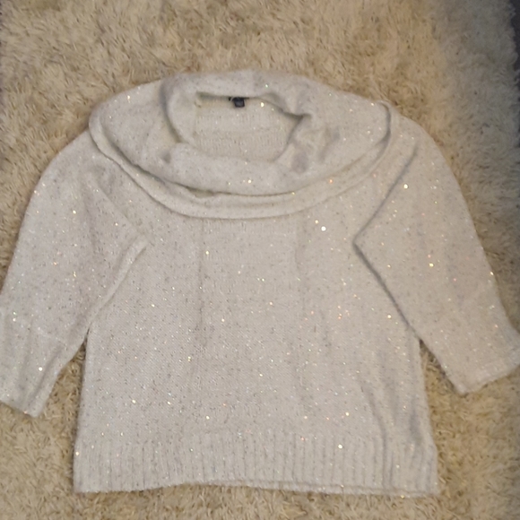 Rafaella petite sequin sweater - Picture 2 of 5